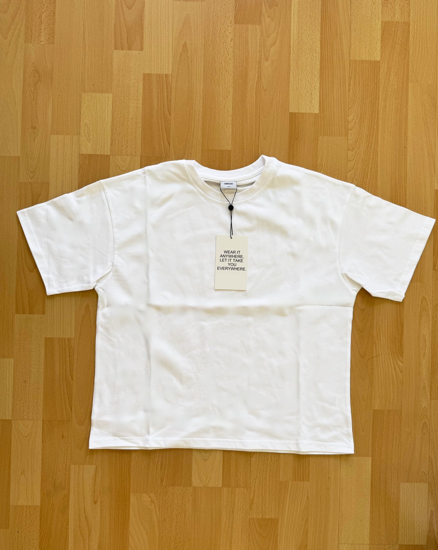 Boxy White T-Shirt